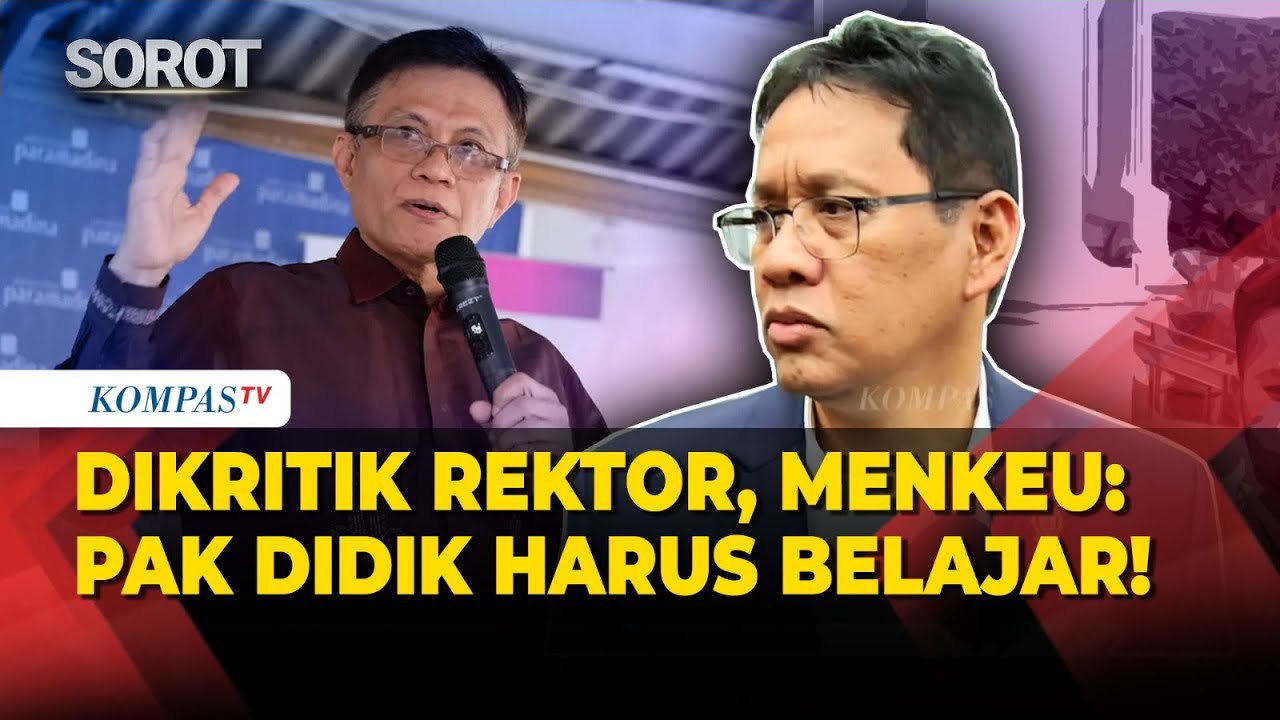 Menkeu Purbaya Yudhi Sadewa Jawab Kritik Rektor Universitas Paramadina: Pak Didik Harus Belajar!