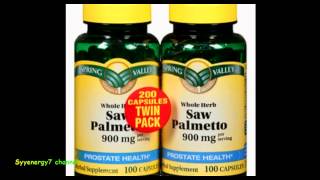 How Much Saw Palmetto for Prostate Problems