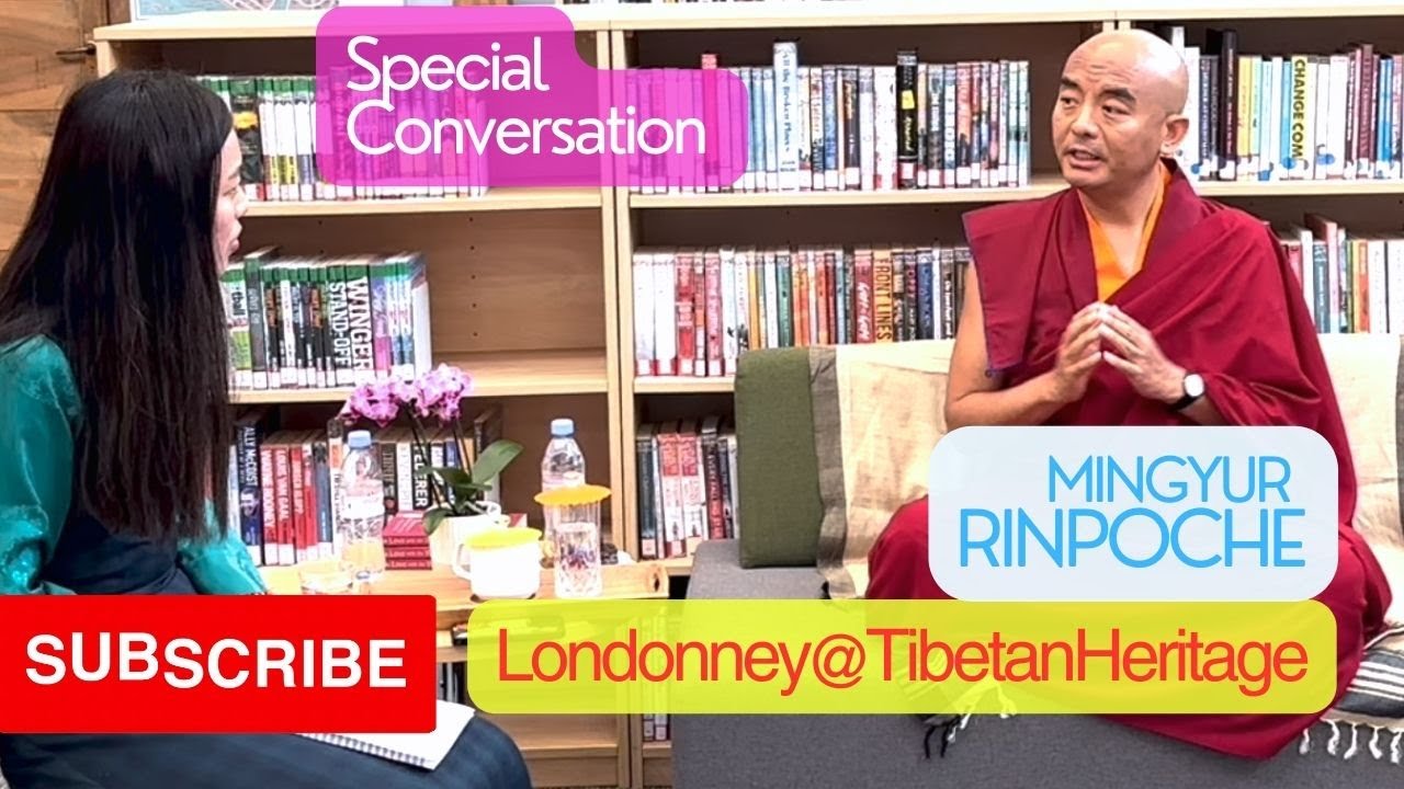 Mingyur Rinpoche | Special Interview | #londonney #buddhism #dharma #lama #tibetanheritage