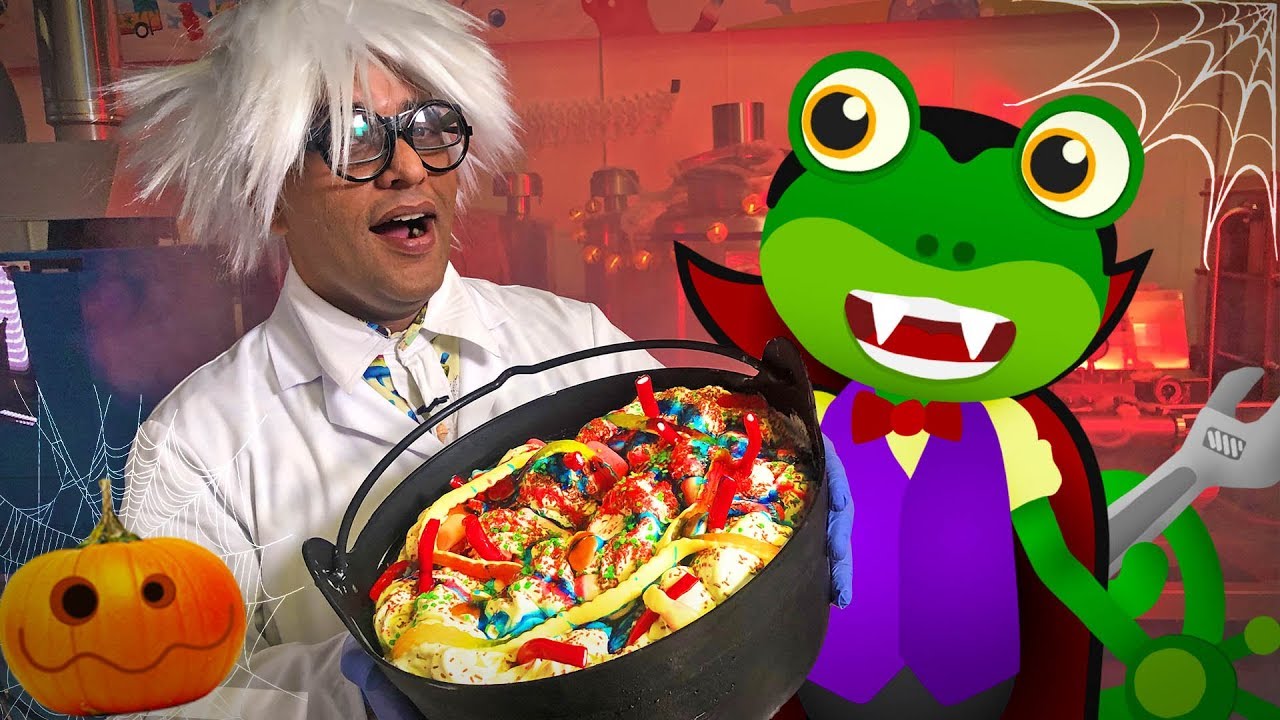 Spooky Halloween Ice Cream with Gecko and Mr Tee | Videos For Kids | Gecko's Real Vehicles