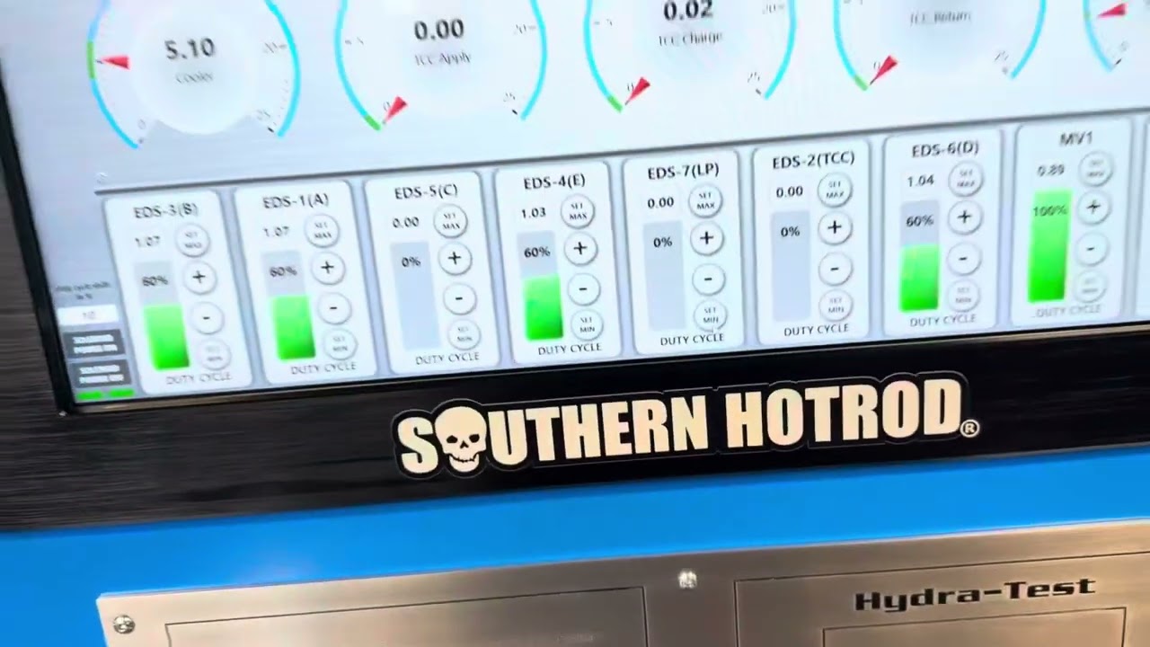 SOUTHERN HOTROD OEM+™ ZF 8HP95 valve body Final testing