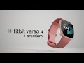 Dcouvre fitbit versa 4