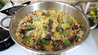 Yapması Kolay, Lezzeti Harika 😋 Etli Nohutlu Bulgur Pilavı Tarifi - Yemek Tarifleri Resimi