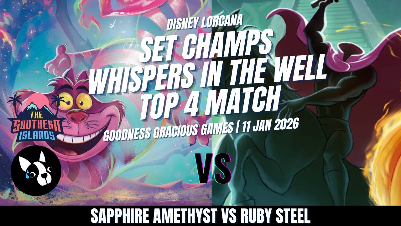 Disney Lorcana | Whispers Of The Well Set Championships Top 4 Match