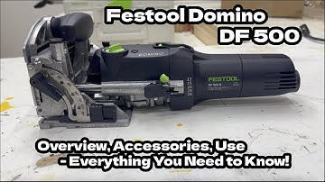 Festool Domino DF 500 - Overview, Unboxing, How to Use, Demonstration, & Accessories