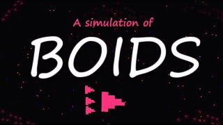 Boids Simulation: Godot Project