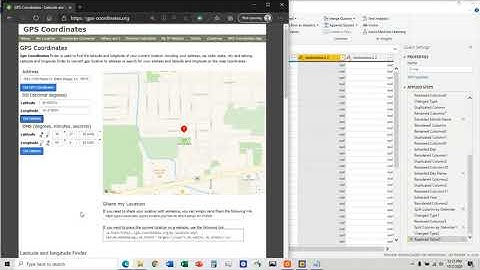 Cleaning The Geolocation Column From The OData Link In Power BI Desktop