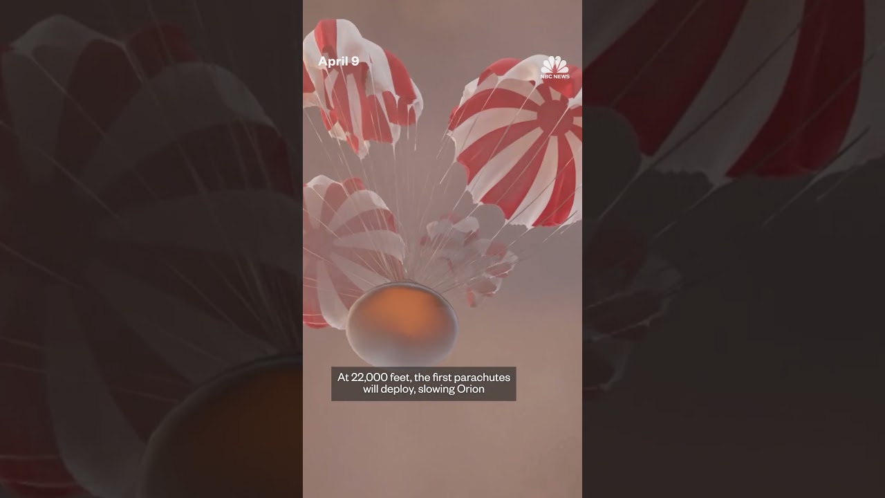 Artemis II astronauts prepare for splashdown and return to Earth