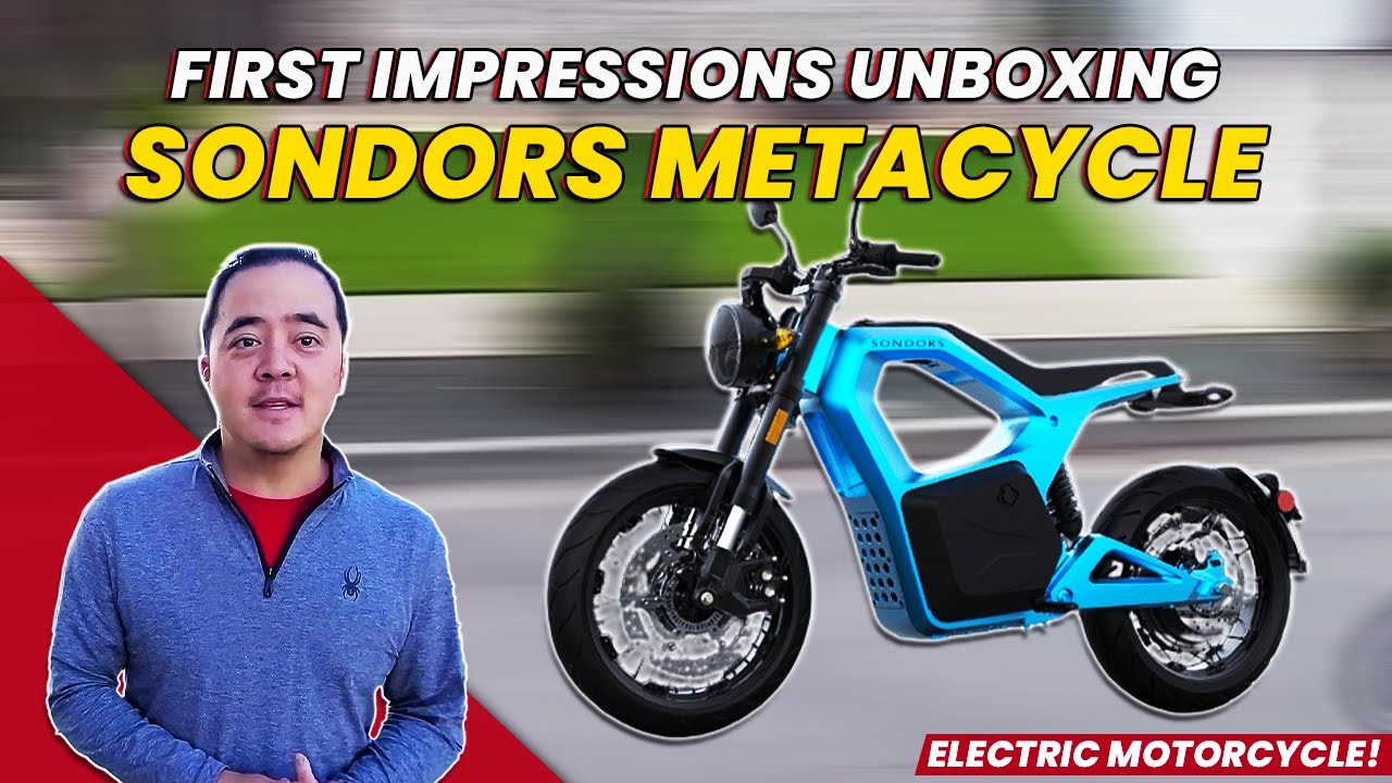 Sondors Metacycle Unboxing & First Impressions of the $4000 Electric ... - Sondors Metacycle Advanced Safety Features