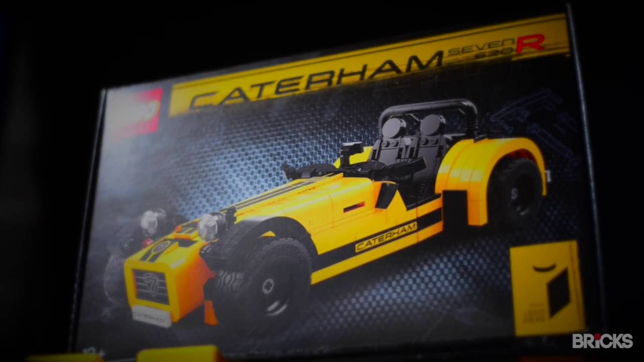 Inside the LEGO® 21307 Caterham Seven 620R