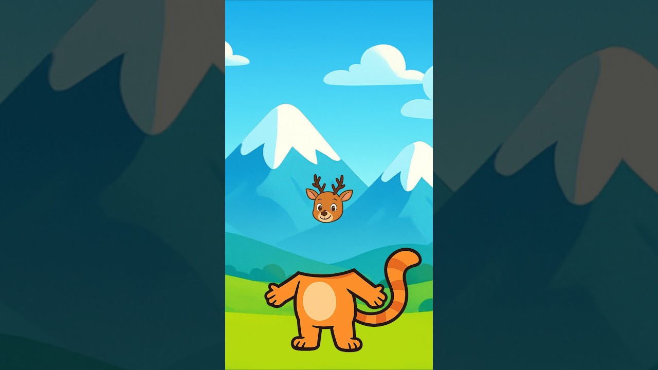 Can You Guess the Right Head? 🐱🐶 Head Swap Fun!