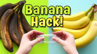 How to Keep Bananas Fresh Longer | Easy Kitchen Hacks