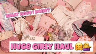HUGE GIRLY HAUL| Clothes, Accessories's + More!