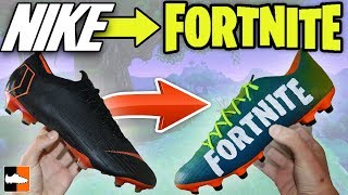 How To Make Fortnite Battle Royale Boots ? Custom Nike Cleats