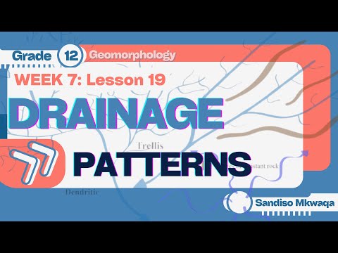 Drainage Patterns | Lesson 19 | How to identify, Underlying Rock Structure & Process of formation