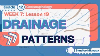 Drainage Patterns | Lesson 19 | How to identify, Underlying Rock Structure & Process of formation