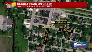 One person is dead after a crash in LaPorte County