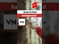 How to Blur Background in VN App | Easy Tutorial #shorts