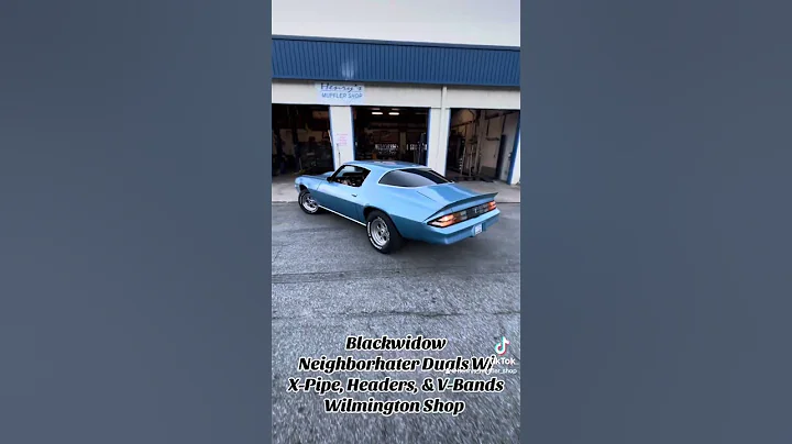 Camaro / Blackwidow Neighborhater Dual Exhaust