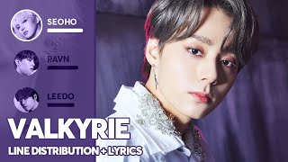 ONEUS - Valkyrie (Line Distribution + Lyrics Color Coded) PATREON REQUESTED