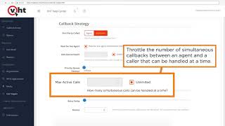 Configuring a Customer First Callback Strategy