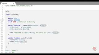 Bangla Object Oriented PHP Part 06 Class Constants