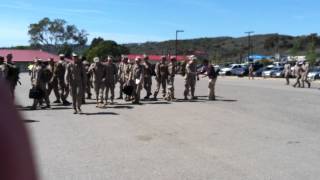 Infantry Marine's Homecoming at Camp Pendleton