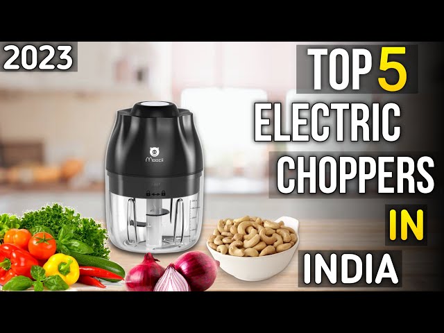 Top 5 best electric vegetable chopper in India 2023⚡Top 5