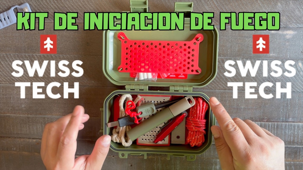 KIT DE INICIACION DE FUEGO SWISS TECH ,/,,/