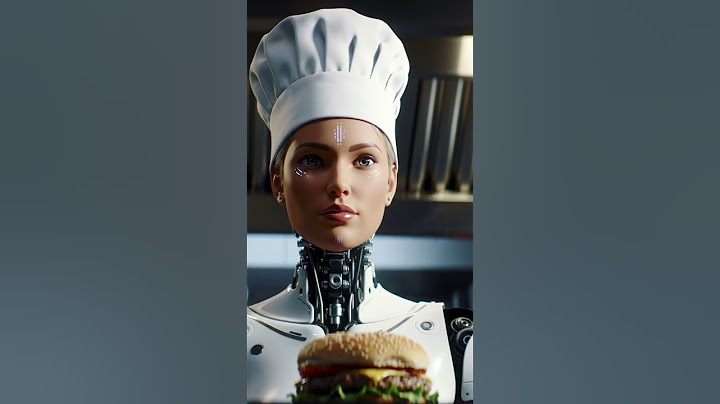 Robot Chef Cooking Hamburger #ai #foryou #elonmusk #robotics #viralshorts