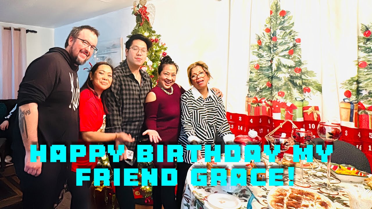 С днем ​​рождения, подруга Грейс! Всего самого лучшего, девочка!