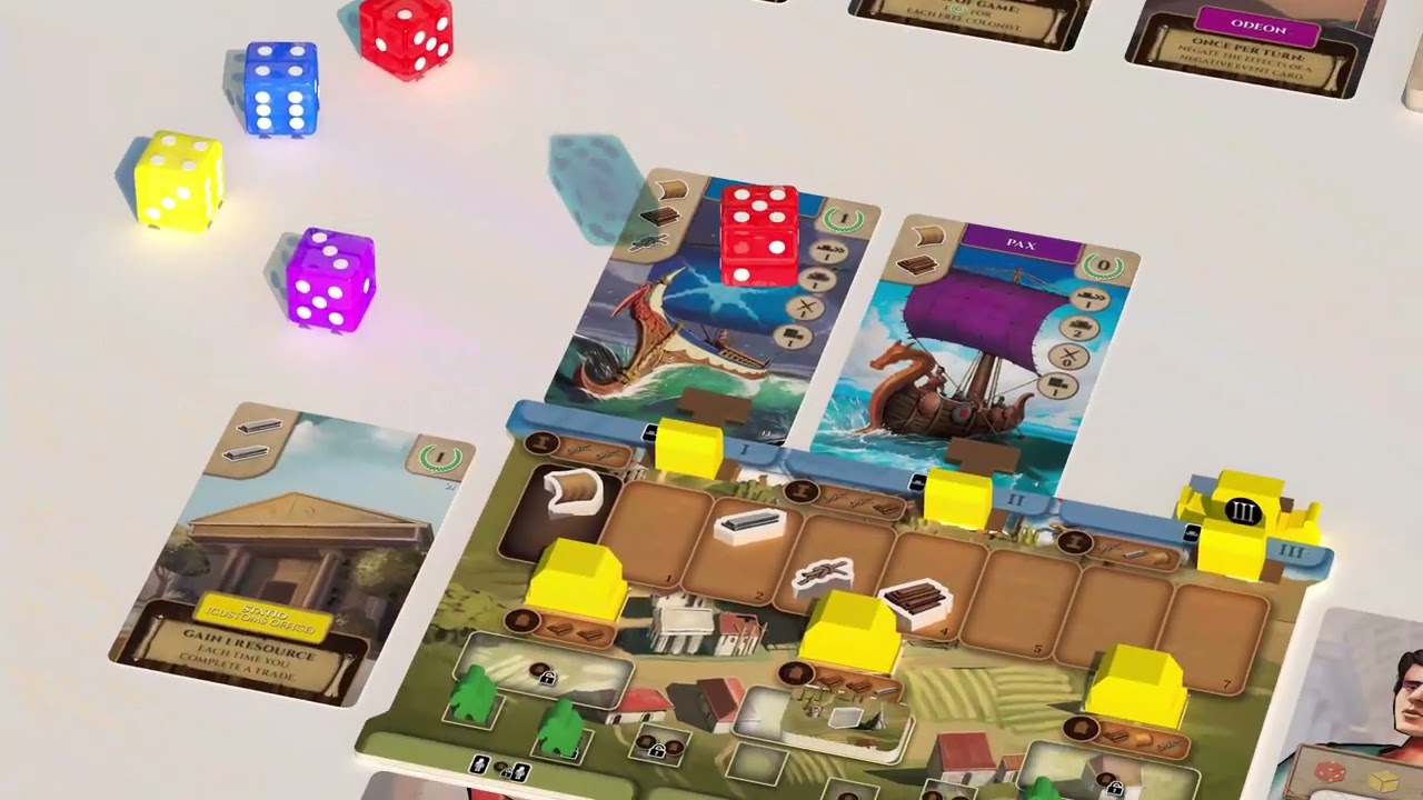 The Great Harbor - Mechanic Spotlight - Dice Drafting and Placement