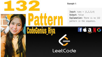 132 Pattern | Leetcode 456 | Stack |