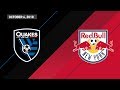 HIGHLIGHTS: San Jose Earthquakes vs. New York Red Bulls | October 6, 2018
