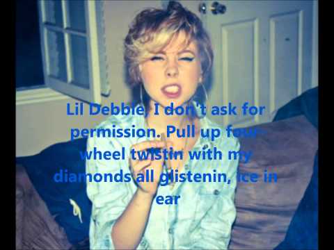 Brain Freeze by Lil Debbie & Riff Raff LYRICS