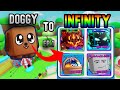 (Ep. 1) DOGGY to INFINITY Challenge in Bubble Gum Simulator INFINITY