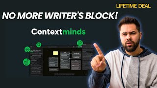 ContextMinds Lifetime Deal I Brainstorm, Research, Outline, and Draft Content Using an AI whiteboard