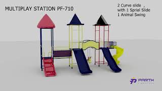 Playground Equipment Multiplay Station Pf 710