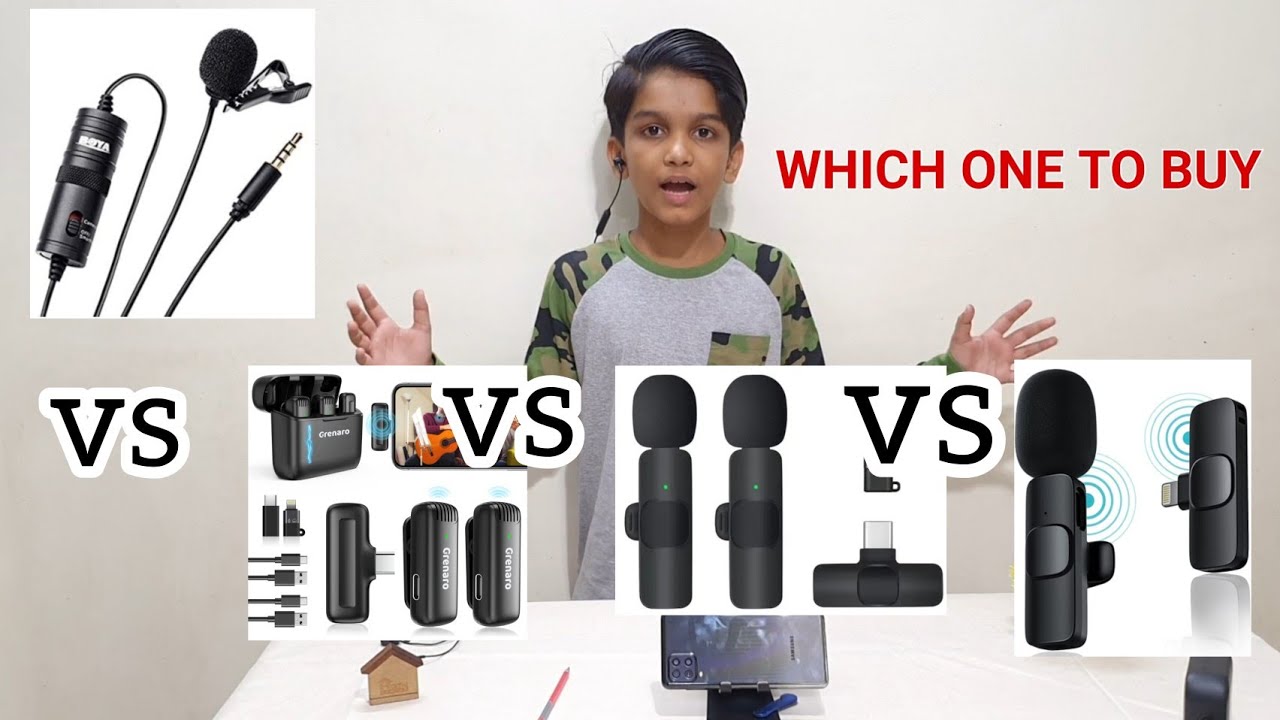 GRENARO vs K8 vs K9 vs Boya | Don't buy Cheap Type C wireless Mic | watch this first | for vlogs
