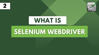 What is Selenium WebDriver | What Is Selenium | What Is WebDriver | Selenium WebDriver Basics