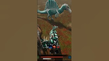 Stego Fights | Path of Titans #dinosaur #stego #stegosaurus #dinogame #pathoftitans #tyrannosaurus