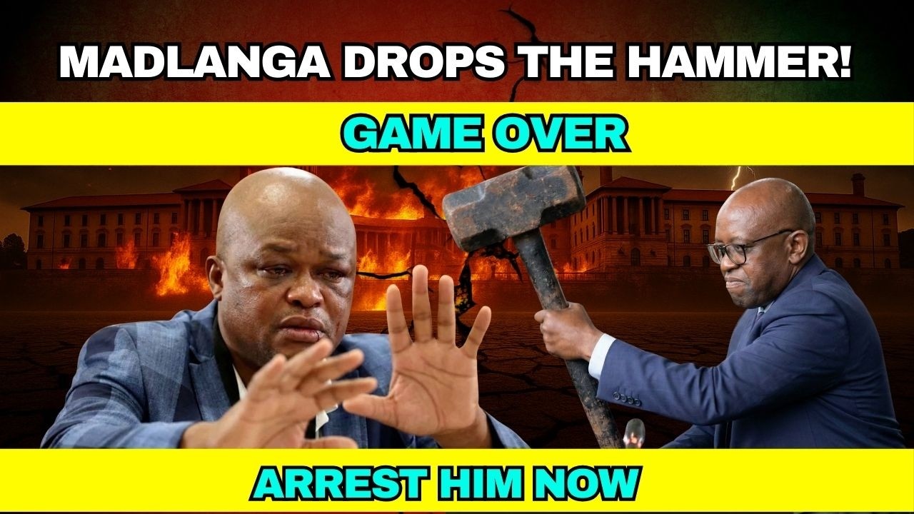 Mogotsi PANICS as Madlanga DROPS THE HAMMER!