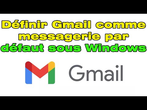 Définir Gmail comme messagerie par défaut sous Windows 10 (ou Windows 7)
