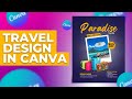 How to design Fantastic Travel Poster in Canva | African Geek