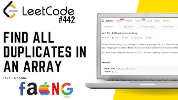 442. Find All Duplicates in an Array | Leetcode Medium