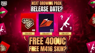 New Growing Pack Is Here | Got M416 Glacier | Free UC Event | UC Station | Free Mini Crystals |PUBGM