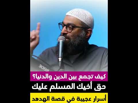 تأملات ماتعة في قصة الهدهد الشيخ أمجد سمير رقائق ومواعظ دينية رقائق