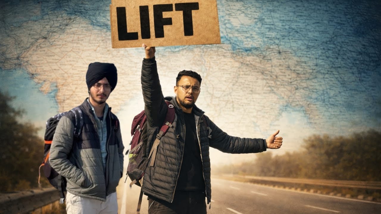 Travelling India for Free – Day 1 | Slept in a Studio