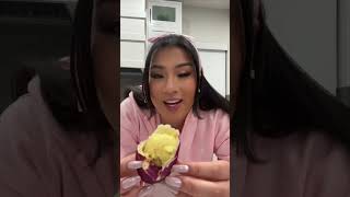 viral korean sweet potato taste test 🍠