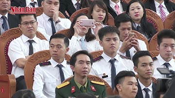 Tin Tức 24h: Chủ tịch nước Trần Đại Quang dự khai giảng Học viện Tòa án